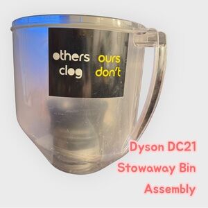 Dyson DC21 Stowaway Vacuum Dust Bin Canister Assembly OEM Part